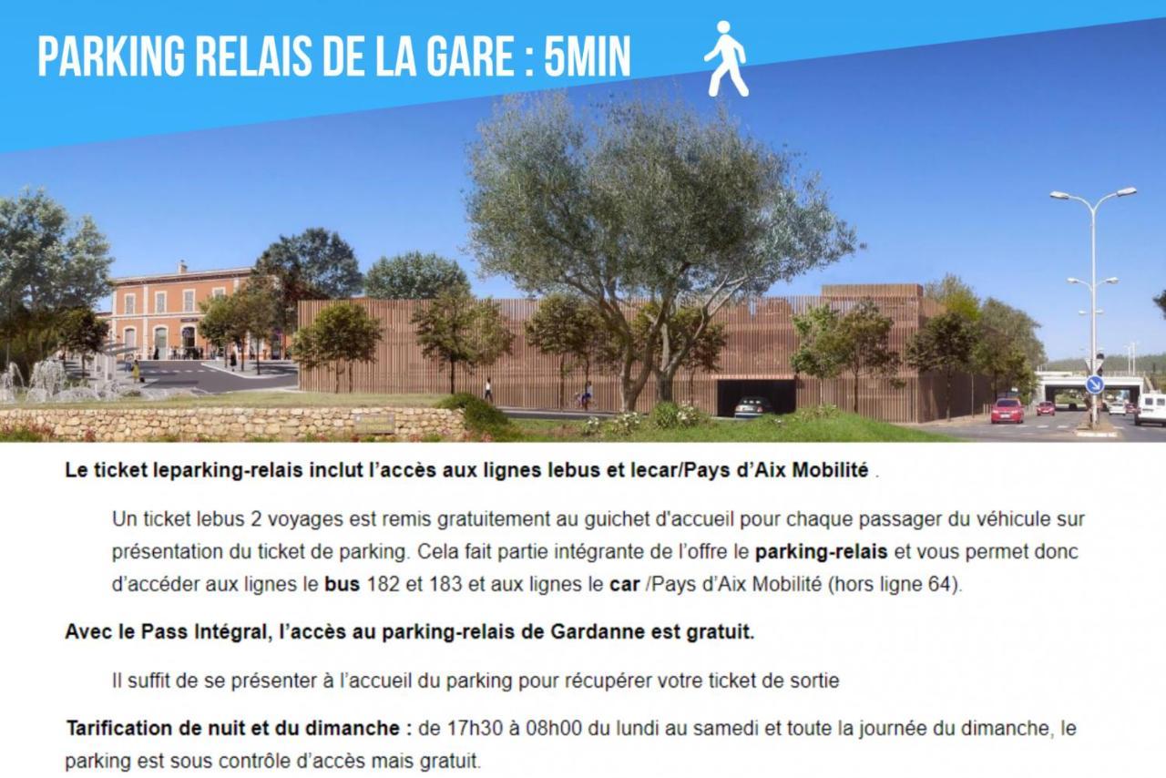 Mont Ventoux - Terrasse - Vue Degagee - Linge De Qualite - Fibre - Confort Gardanne Exterior foto